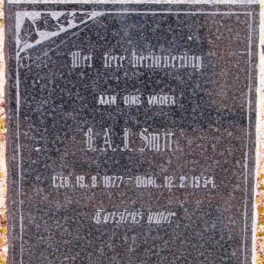SMIT B.A.J. 1877-1954