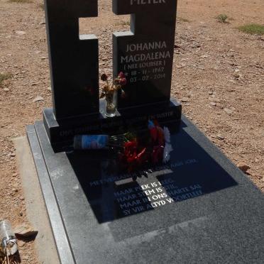 MEYER Johanna Magdalena nee LOUBSER 1962-2014