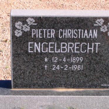 ENGELBRECHT Pieter Christiaan 1899-1981