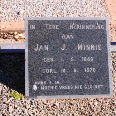 MINNIE Jan J. 1886-1970