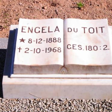 TOIT Engela, du 1888-1968