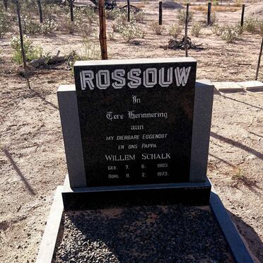 ROSSOUW Willem Schalk 1903-1973