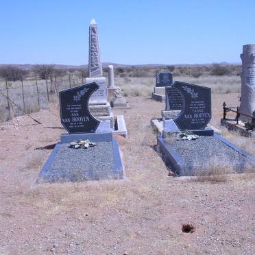 ROOYEN Izak, van  1926-1994 &amp; Nan COETZEE 1933-1999