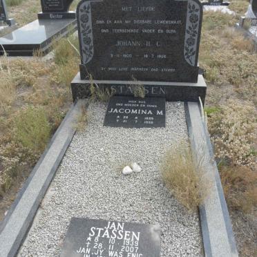 STASSEN Johann H.C. 1900-1966 &amp; Jacomina M. 1899-1998 :: STASSEN Jan 1939-2007