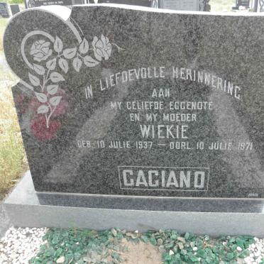 GAGIANO Wiekie 1937-1971