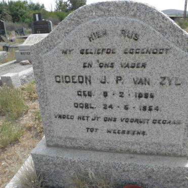 ZYL Gideon J.P., van 1895-1954