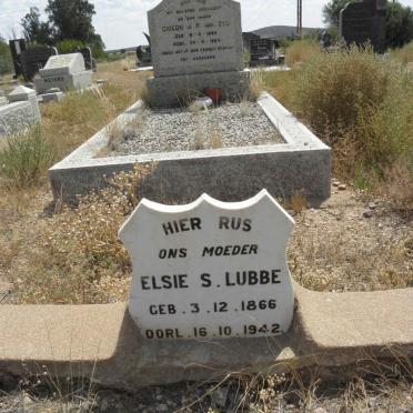 LUBBE Elsie S. 1866-1942