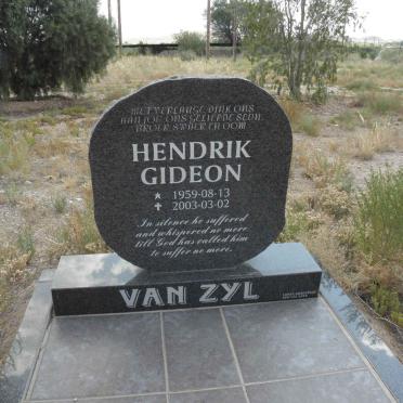 ZYL Hendrik Gideon, van 1959-2003