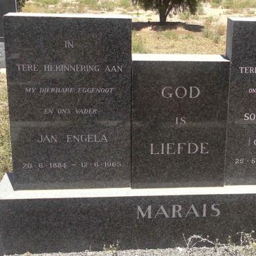 MARAIS Jan Engela 1884-1965 &amp; Sophia Helena HENNIG 1891-1982