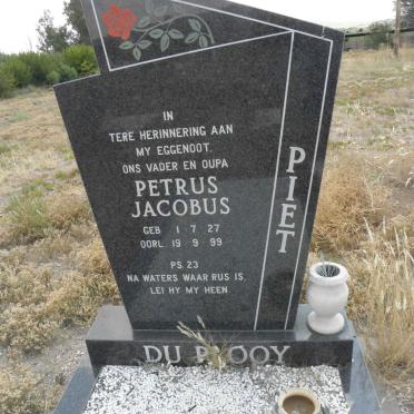 PLOOY Petrus Jacobus, du 1927-1999