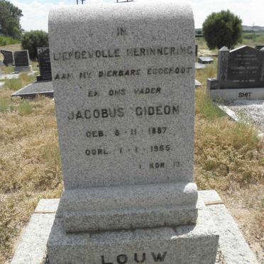 LOUW Jacobus Gideon 1887-1956