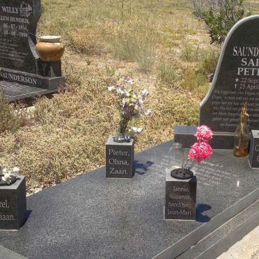 SAUNDERSON Sarel Petrus 1941-2006
