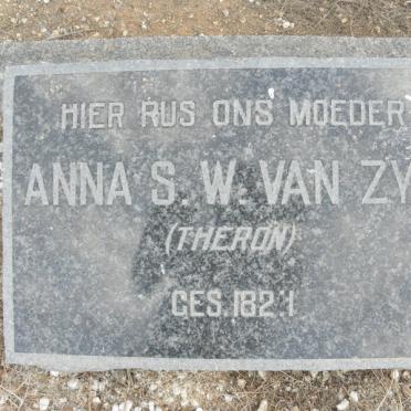 ZYL Anna S.W., van nee THERON 