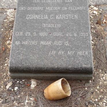 KARSTEN Abel J. 1893-1968 &amp; Cornelia G. STADLER 1880-1959