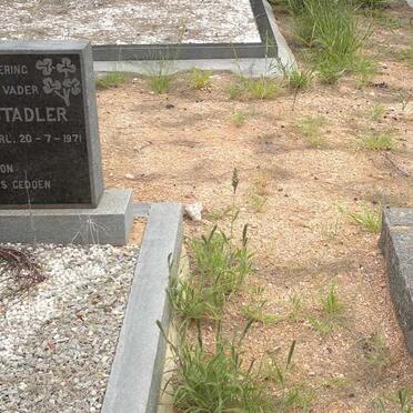 STADLER Hermanus J. 1879-1971 &amp; Anna S.F. VAN ZYL 1884-1957