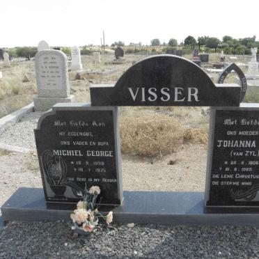 VISSER Michiel George 1899-1975 &amp; Johanna Jacoba VAN ZYL 1906-1985