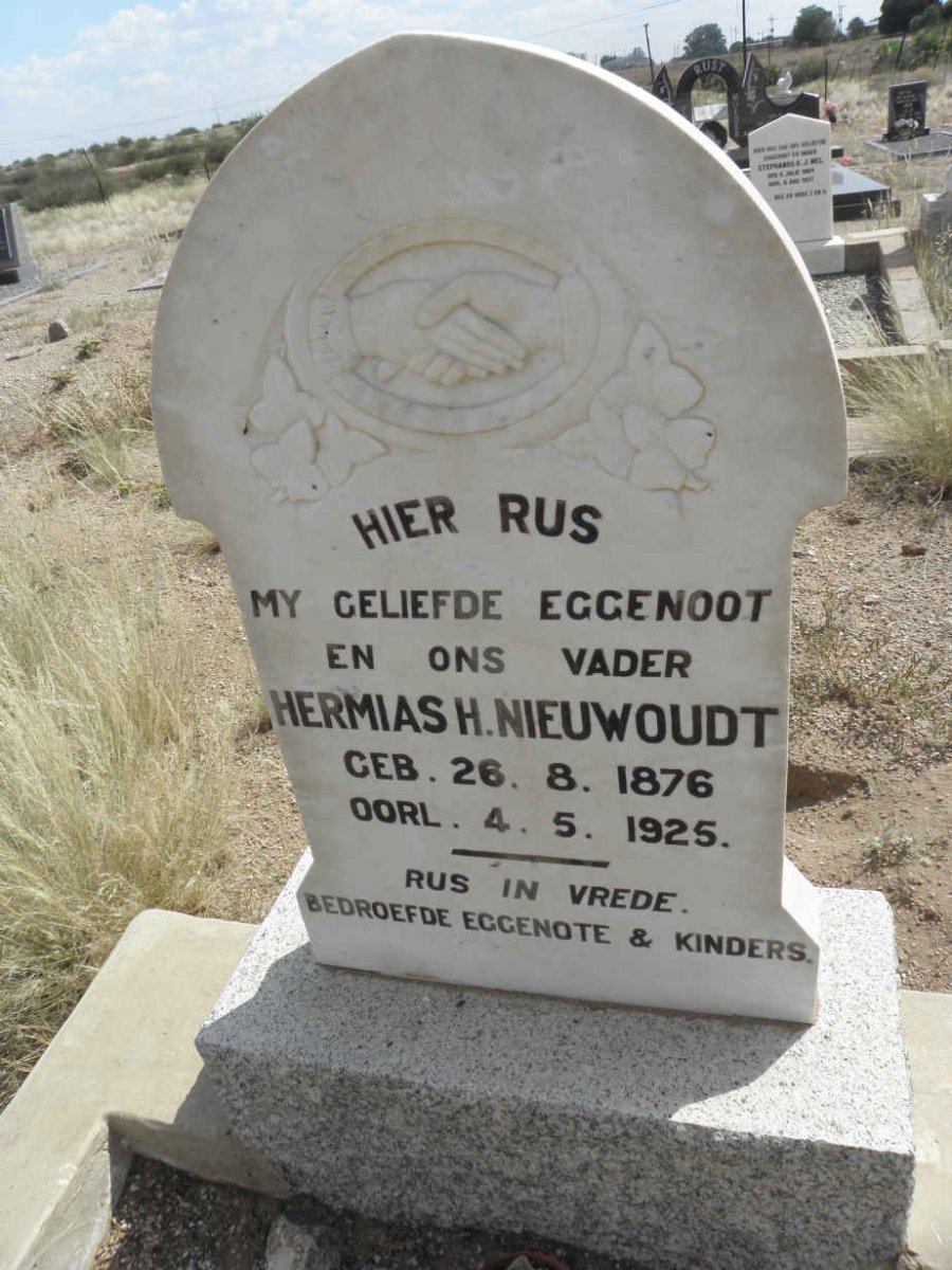 NIEUWOUDT Hermias H. 1876-1925