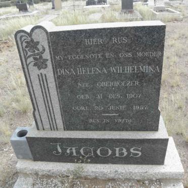 JACOBS Daniel Petrus Andries 1906-1977 &amp; Dina Helena Wilhelmina OBERHOLZER 1907-1957