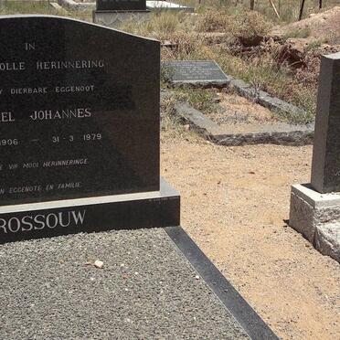 ROSSOUW Daniel Johannes 1906-1979 :: ROSSOUW Anna E. 1909-1966