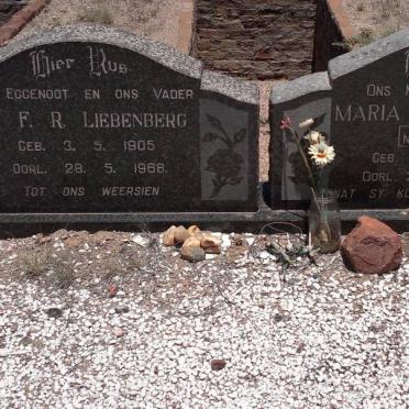 LIEBENBERG W.F.R. 1905-1968 &amp; Maria M. RUST 1907-1990