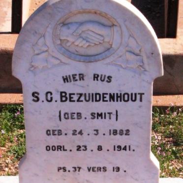 BEZUIDENHOUT S.C. nee SMIT 1882-1941