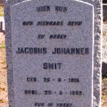 SMIT Johannes Jacobus 1916-1962