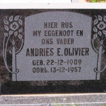 OLIVIER Andries E. 1909-1957