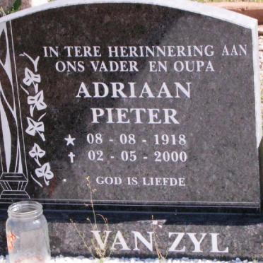 ZYL Adriaan Pieter, van 1918-2000