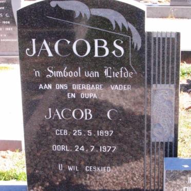 JACOBS Jacob C. 1897-1977