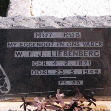 LIEBENBERG W.F.J. 1871-1949