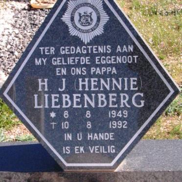 LIEBENBERG H.J. 1949-1992