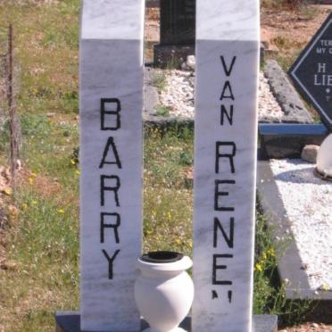 REENEN Barry, van 1977-1998