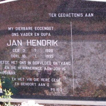 SMIT Jan Hendrik 1920-1995