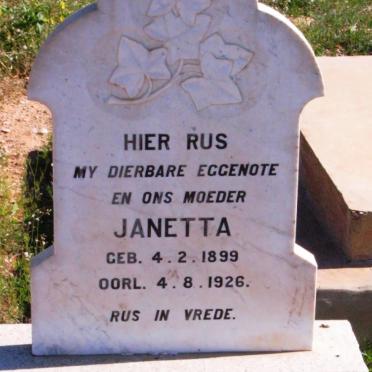 ZYL Janetta, van 1899-1926