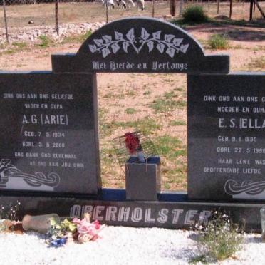 OBERHOLSTER A.G. 1934-2000 &amp; E.S. 1935-1998 