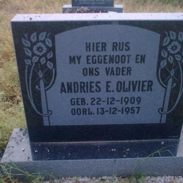 OLIVIER Andries E. 1909-1957