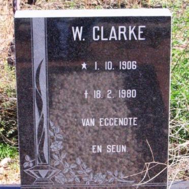 CLARKE W. 1906-1980