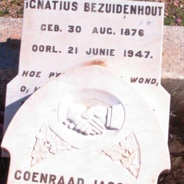 BEZUIDENHOUT Coenraad Jacobus Ignatius 1876-1947