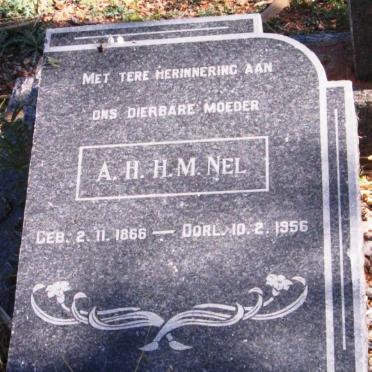 NEL A.H.H.M.1866-1956