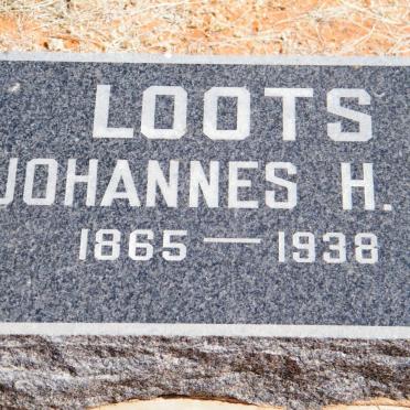 LOOTS Johannes H.C. 1865-1938