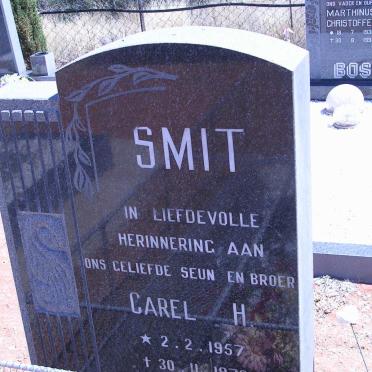 SMIT Carel H. 1957-1978