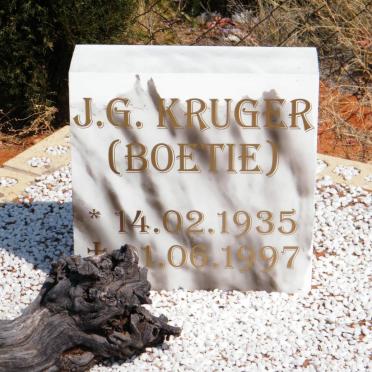 KRUGER J.G. 1935-1997