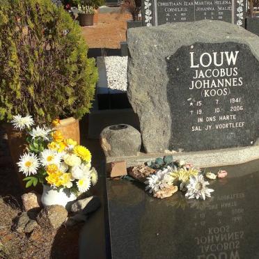 LOUW Jacobus Johannes 1941-2006