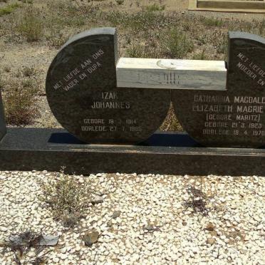 ROUX Izak Johannes, Le 1914-1985 &amp; Catharina Magdalena Elizabeth Magrietha MARITZ 1923-1970