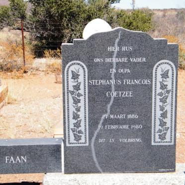 COETZEE Stephanus Francois 1886-1980 &amp; Martha Maria ENGELBRECHT 1888-1963