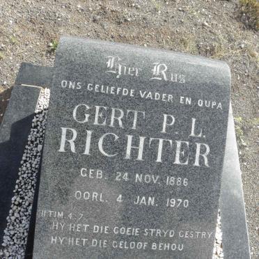 RICHTER Gert P.L. 1886-1970