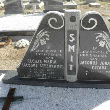 SMIT Jacobus Johannes Petrus 1936- &amp; Cecilia Maria STEENKAMP 1930-2011