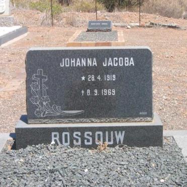 ROSSOUW Johanna Jacoba 1919-1969