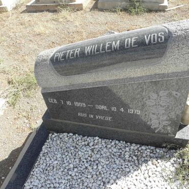 VOS Pieter Willem, de 1909-1979