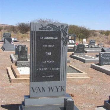 WYK Jan Pieter, van 1895-1973 &amp; Tienie RICHTER 1912-1977